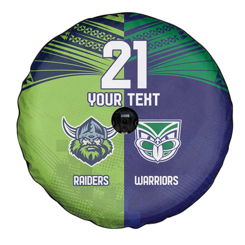 Custom Warriors-Raiders Spare Tire Cover Together Sporty Style