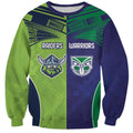Custom Warriors-Raiders Sweatshirt Together Sporty Style