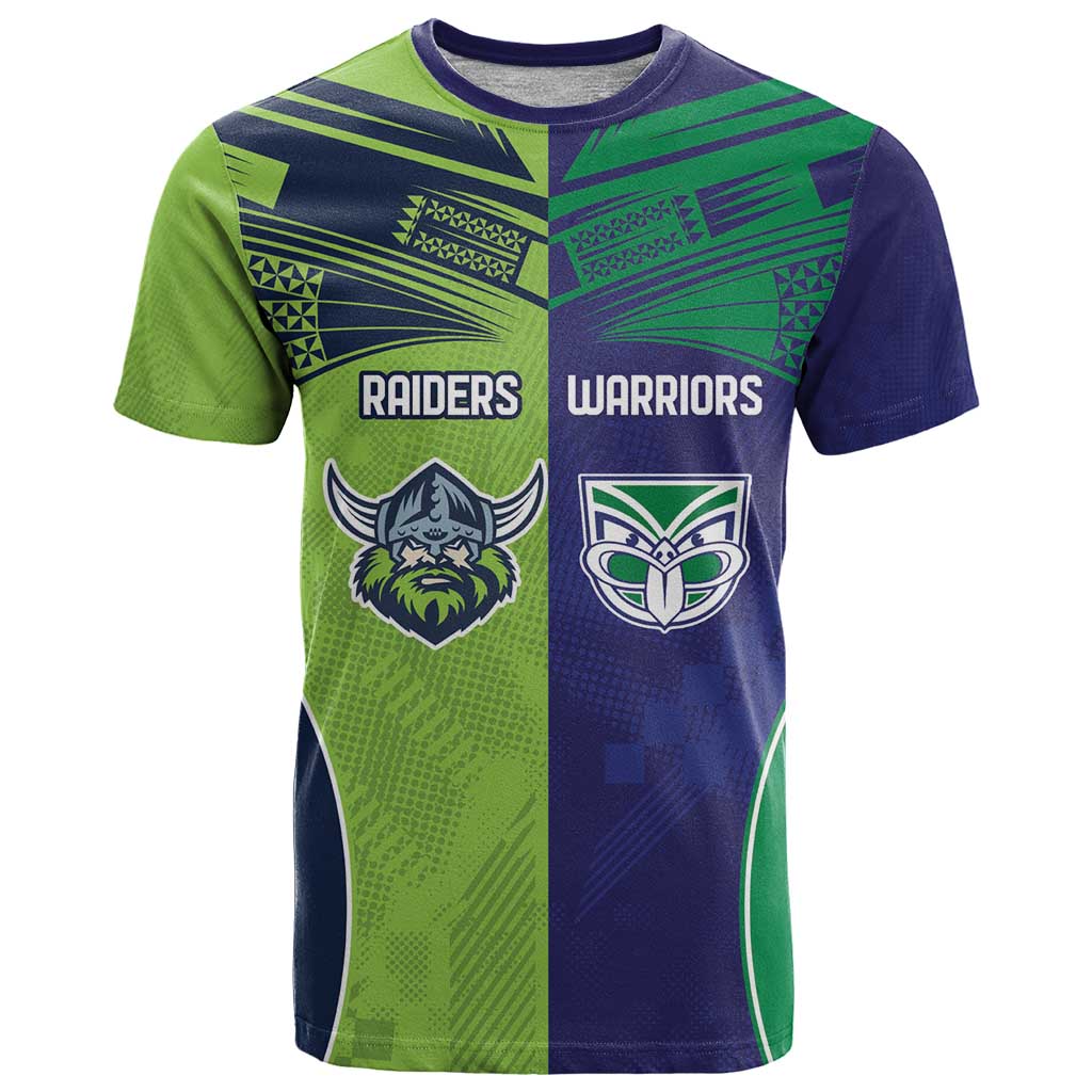 Custom Warriors-Raiders T Shirt Together Sporty Style