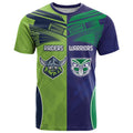 Custom Warriors-Raiders T Shirt Together Sporty Style