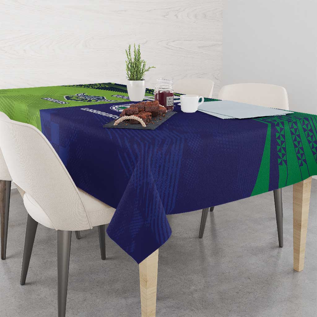 Custom Warriors-Raiders Tablecloth Together Sporty Style
