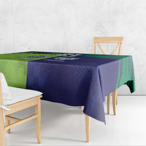 Custom Warriors-Raiders Tablecloth Together Sporty Style
