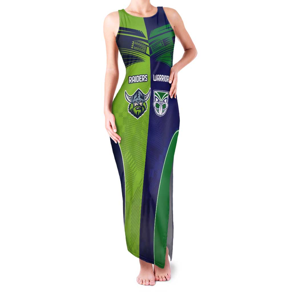 Custom Warriors-Raiders Tank Maxi Dress Together Sporty Style