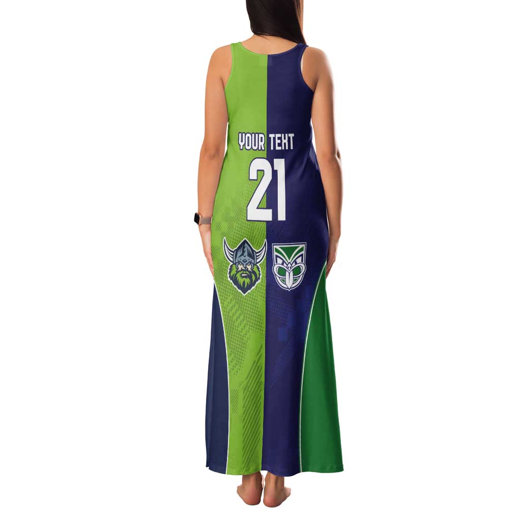Custom Warriors-Raiders Tank Maxi Dress Together Sporty Style