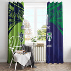 Custom Warriors-Raiders Window Curtain Together Sporty Style