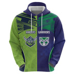 Custom Warriors-Raiders Zip Hoodie Together Sporty Style