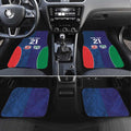Custom Warriors-Roosters Car Mats Together Sporty Style