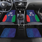 Custom Warriors-Roosters Car Mats Together Sporty Style