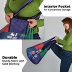 Custom Warriors-Roosters Grocery Bag Together Sporty Style