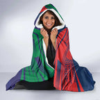Custom Warriors-Roosters Hooded Blanket Together Sporty Style