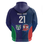 Custom Warriors-Roosters Hoodie Together Sporty Style