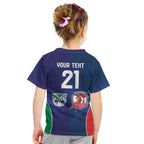 Custom Warriors-Roosters Kid T Shirt Together Sporty Style