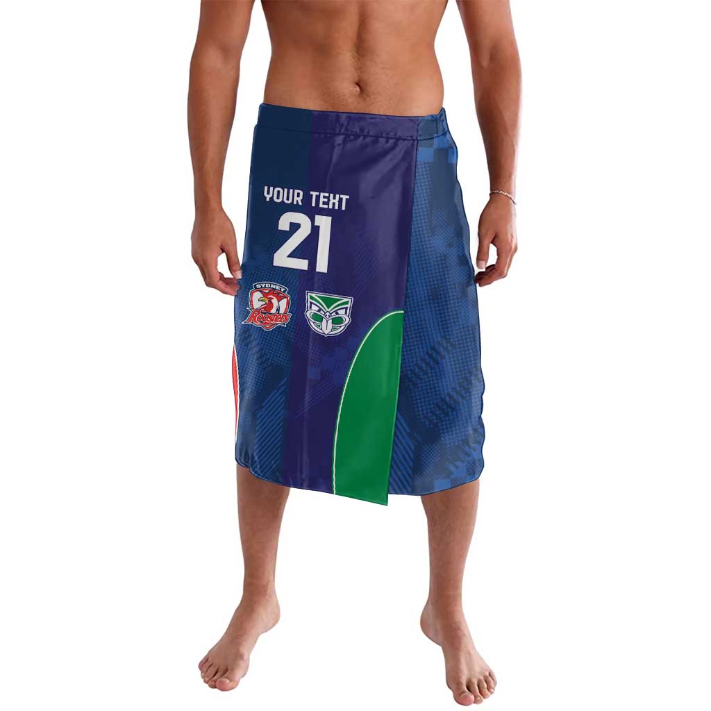 Custom Warriors-Roosters Lavalava Together Sporty Style