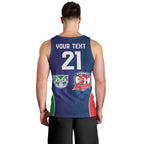 Custom Warriors-Roosters Men Tank Top Together Sporty Style