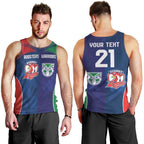Custom Warriors-Roosters Men Tank Top Together Sporty Style