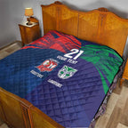 Custom Warriors-Roosters Quilt Together Sporty Style