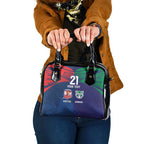 Custom Warriors-Roosters Shoulder Handbag Together Sporty Style