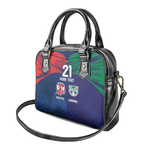 Custom Warriors-Roosters Shoulder Handbag Together Sporty Style