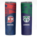 Custom Warriors-Roosters Skinny Tumbler Together Sporty Style