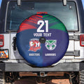 Custom Warriors-Roosters Spare Tire Cover Together Sporty Style