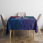 Custom Warriors-Roosters Tablecloth Together Sporty Style