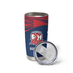 Custom Warriors-Roosters Tumbler Cup Together Sporty Style