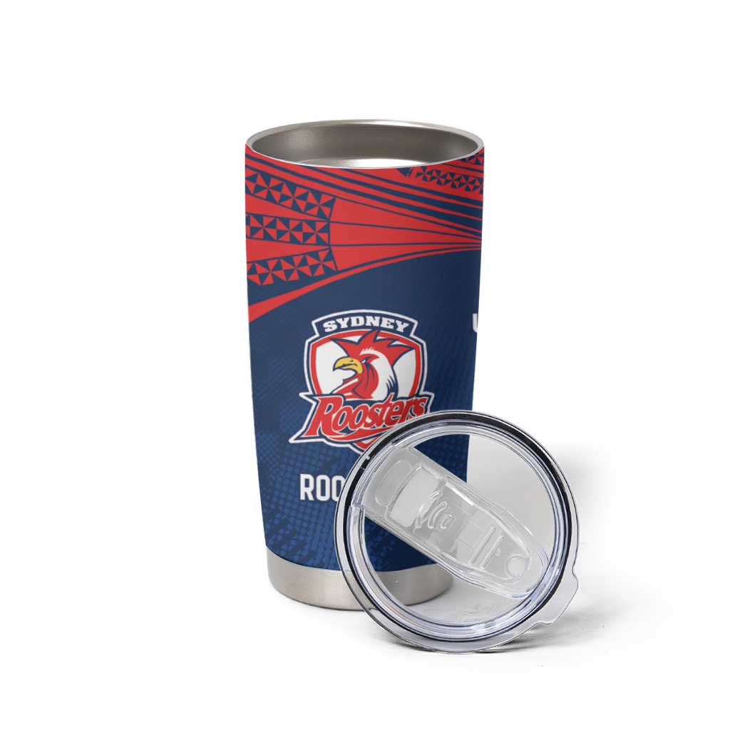Custom Warriors-Roosters Tumbler Cup Together Sporty Style
