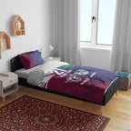 Custom Warriors-Sea Eagles Bedding Set Together Sporty Style