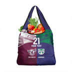 Custom Warriors-Sea Eagles Grocery Bag Together Sporty Style