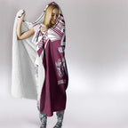 Custom Warriors-Sea Eagles Hooded Blanket Together Sporty Style