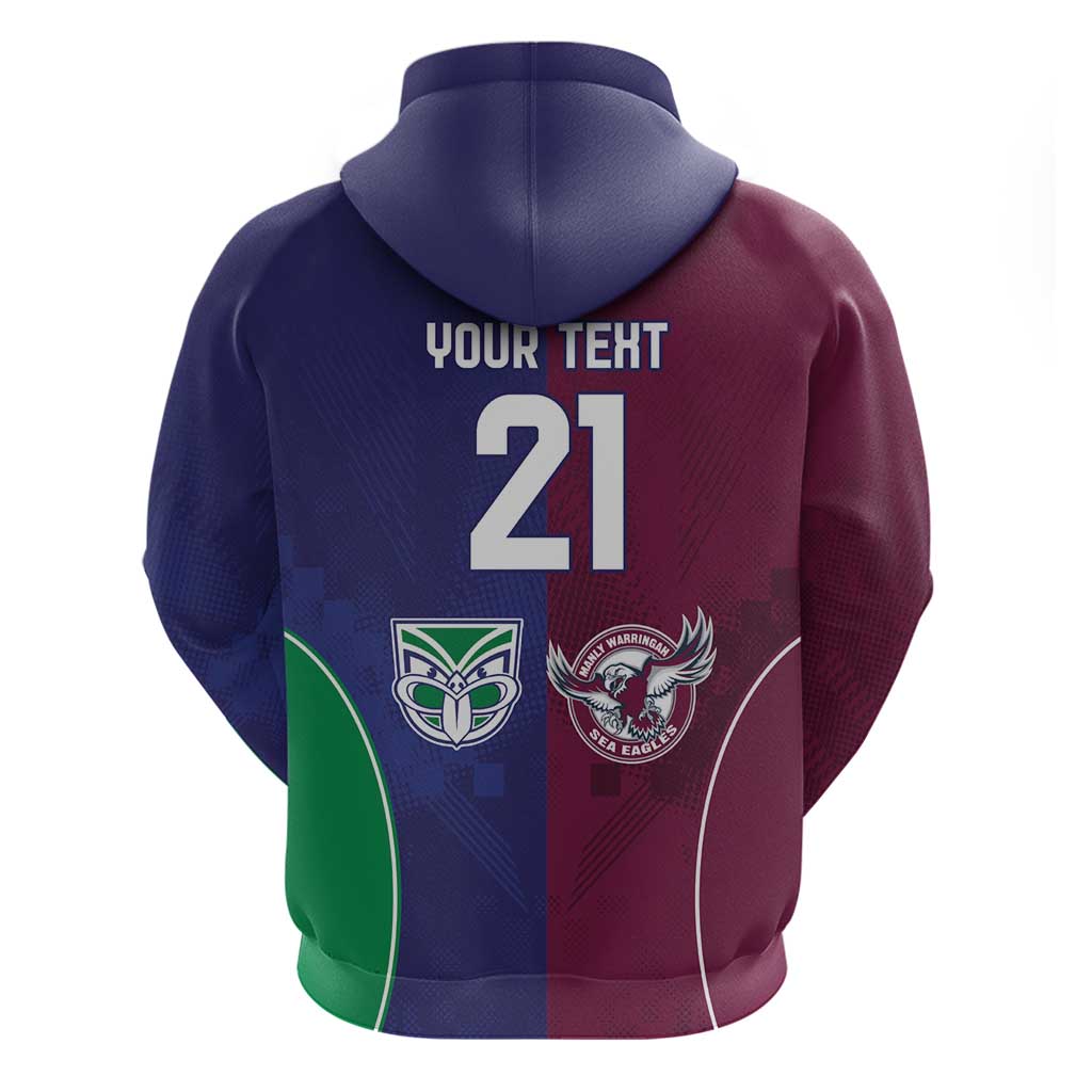 Custom Warriors-Sea Eagles Hoodie Together Sporty Style