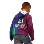 Custom Warriors-Sea Eagles Kid Hoodie Together Sporty Style