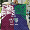 Custom Warriors-Sea Eagles Quilt Together Sporty Style