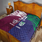 Custom Warriors-Sea Eagles Quilt Together Sporty Style