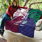 Custom Warriors-Sea Eagles Quilt Together Sporty Style