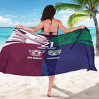 Custom Warriors-Sea Eagles Sarong Together Sporty Style