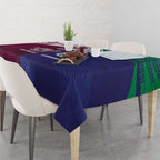Custom Warriors-Sea Eagles Tablecloth Together Sporty Style