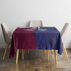 Custom Warriors-Sea Eagles Tablecloth Together Sporty Style