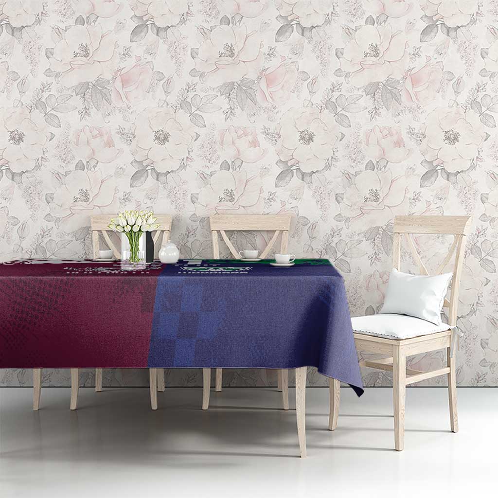 Custom Warriors-Sea Eagles Tablecloth Together Sporty Style