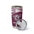 Custom Warriors-Sea Eagles Tumbler Cup Together Sporty Style