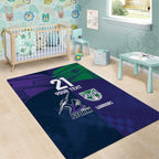 Custom Warriors-Storm Area Rug Together Sporty Style