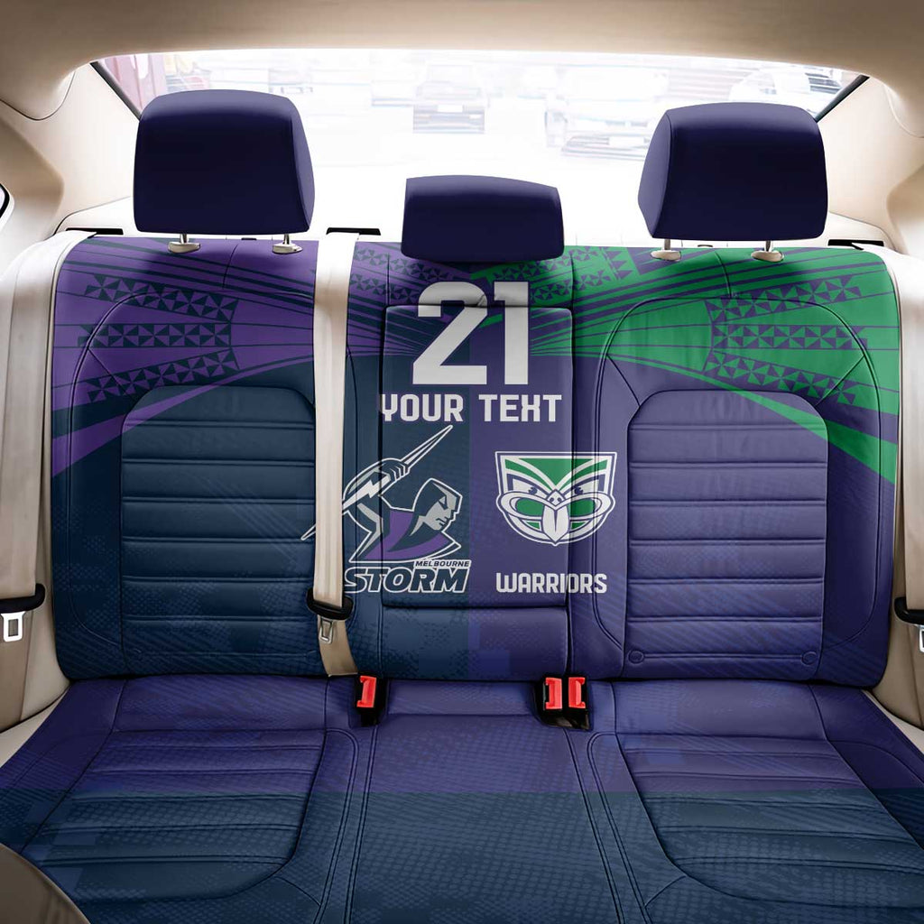 Custom Warriors-Storm Back Car Seat Cover Together Sporty Style