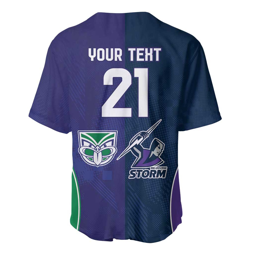 Custom Warriors-Storm Baseball Jersey Together Sporty Style