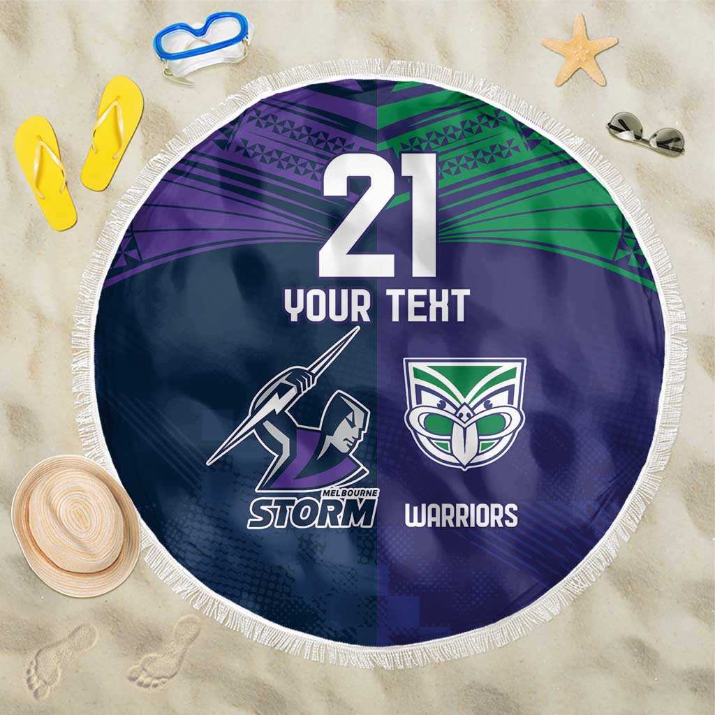 Custom Warriors-Storm Beach Blanket Together Sporty Style