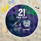 Custom Warriors-Storm Beach Blanket Together Sporty Style