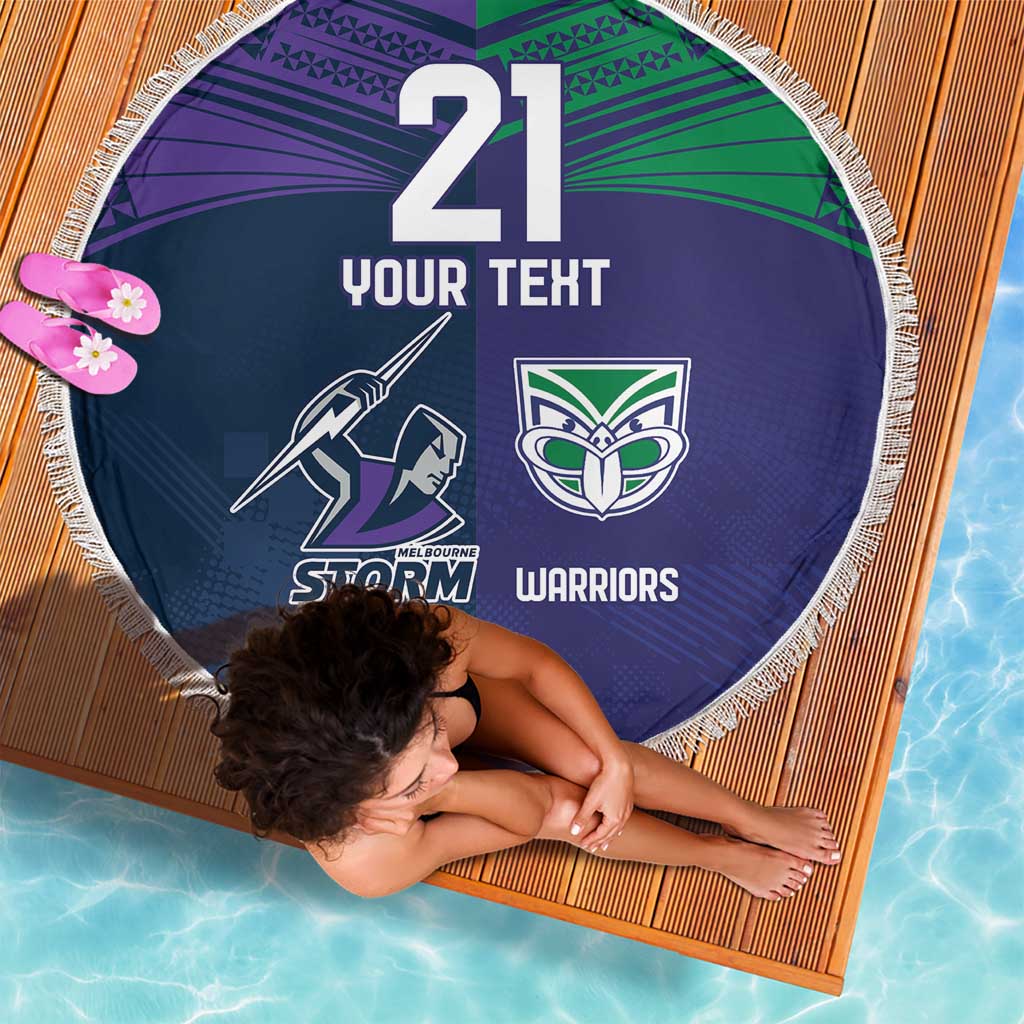 Custom Warriors-Storm Beach Blanket Together Sporty Style
