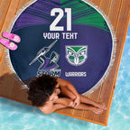 Custom Warriors-Storm Beach Blanket Together Sporty Style