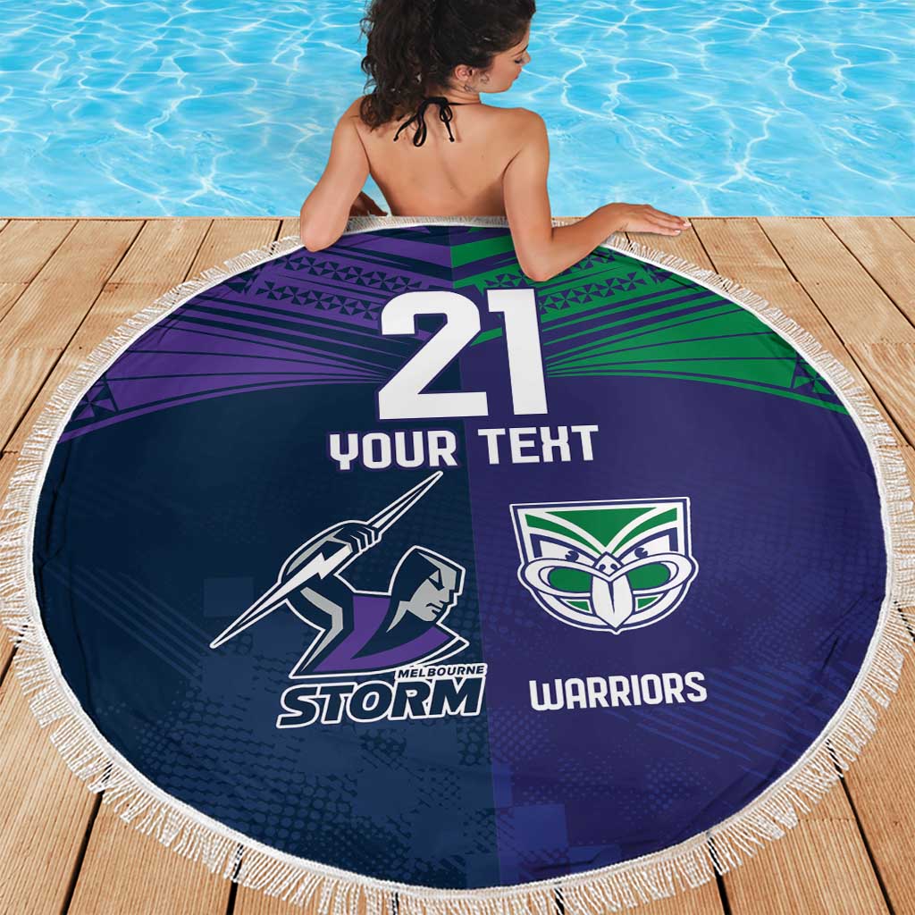 Custom Warriors-Storm Beach Blanket Together Sporty Style