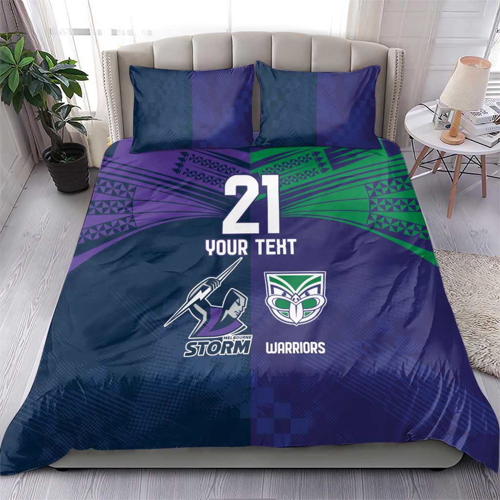 Custom Warriors-Storm Bedding Set Together Sporty Style