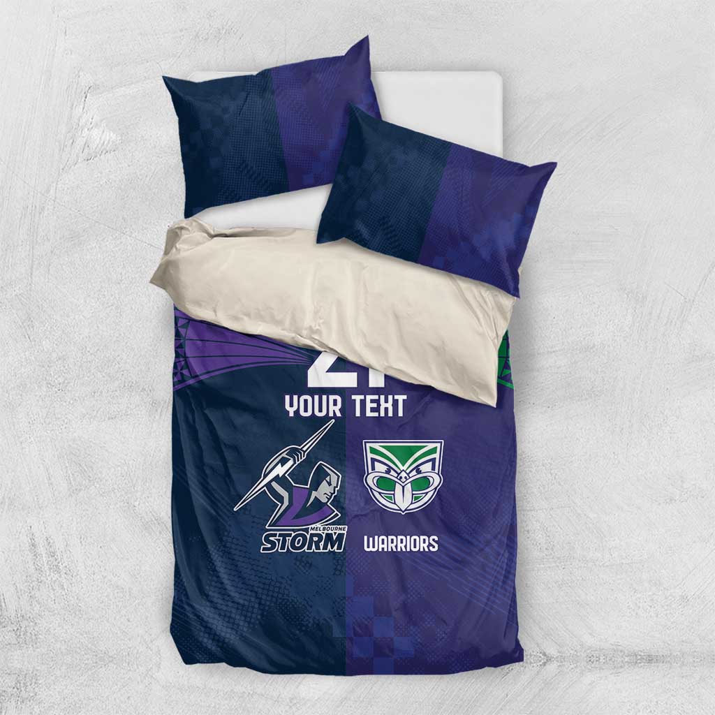 Custom Warriors-Storm Bedding Set Together Sporty Style